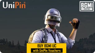 BGMI  UniPin Gift Card