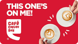 Cafe Coffee Day Gift Card