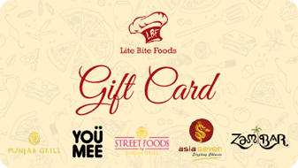 Lite Bite Food Gift Card