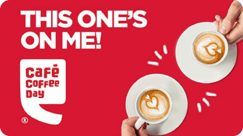 Cafe Coffee Day Gift Card